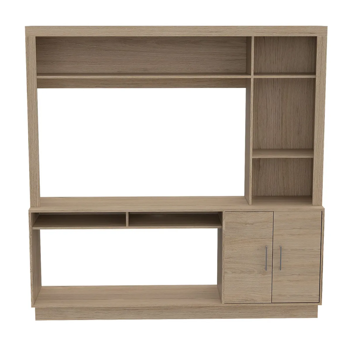 RTA MUEBLES - Centro de Entretenimiento de 180 x 180 x 40 cm, Mueble de TV Moderno para Televisor de 50 Pulgadas, RTA Muebles