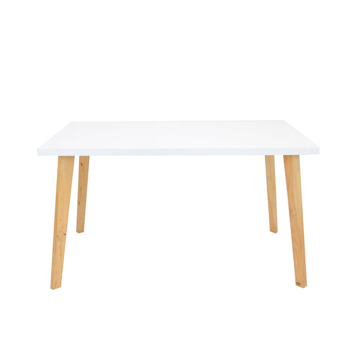 HOGAR VENECIA - Mesa de Comedor Moderna para 6 personas en Madera Rectangular Mica