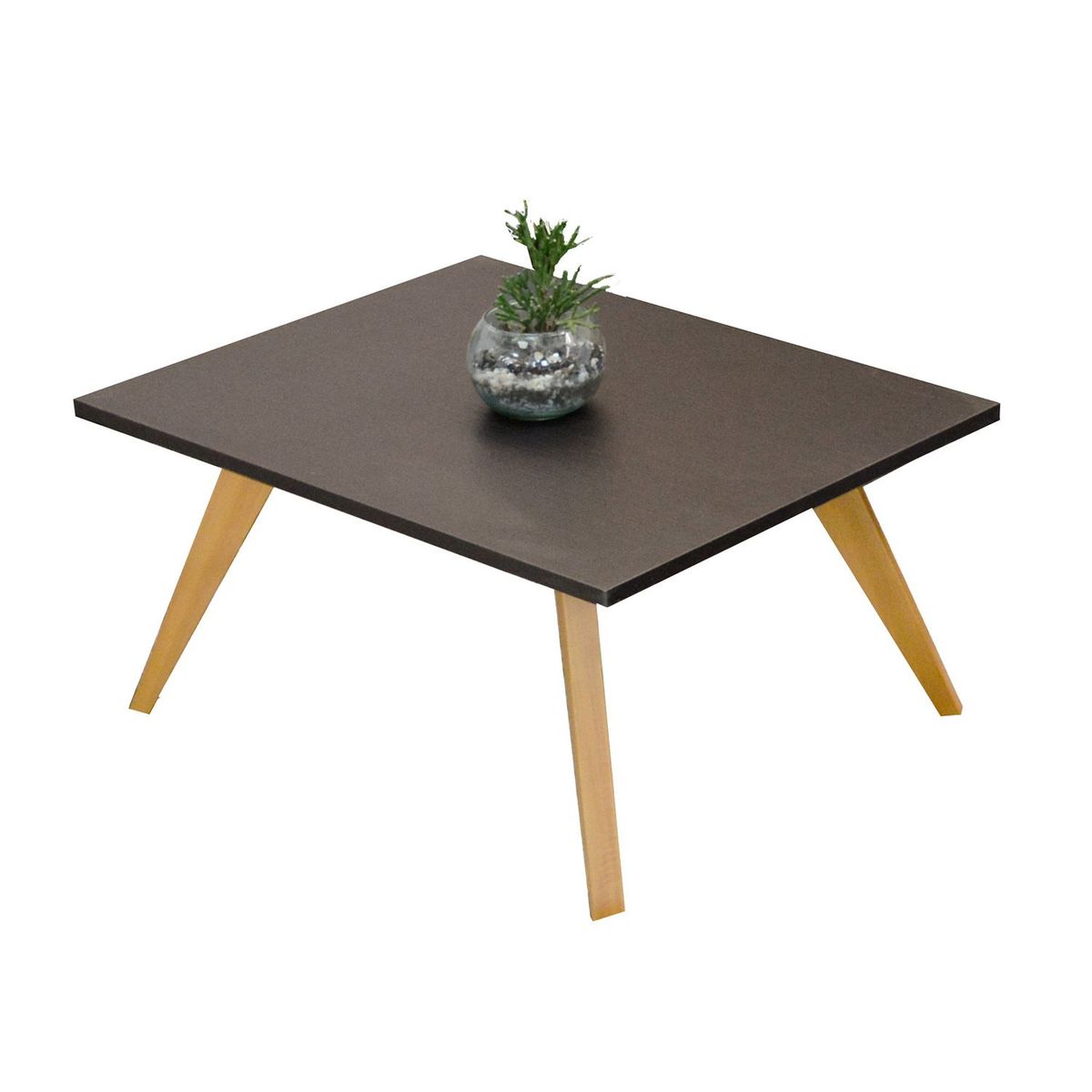 MICA - Mesa de Centro Moderna Rectangular  en Aglomerado MDP Taniz 50 x 32 x 64 cm Mica  - Mueble