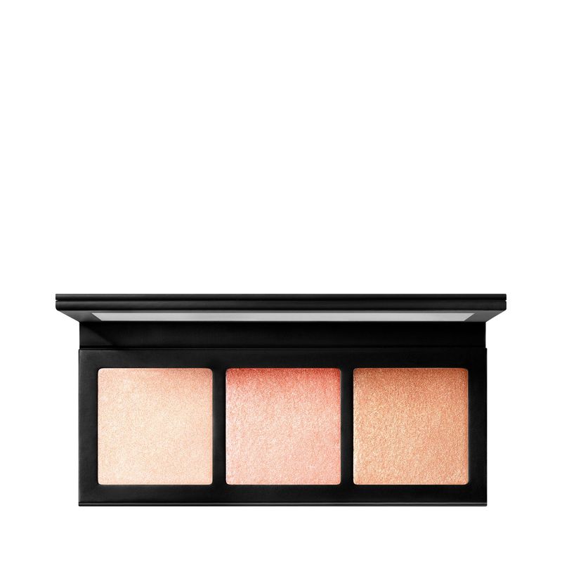 MAC COSMETICS - Iluminador de rostro Polvo compacto Hyper Real Glow Palette / Flash + Awe MAC 4 g