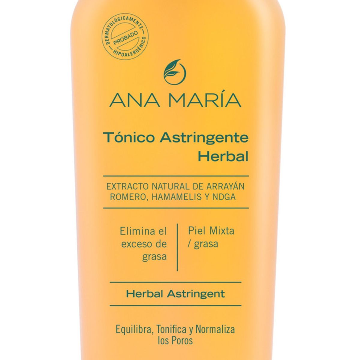 ANA MARIA - Tónico Facial Astringente Herbal Ana María para Piel Grasa 180 ml