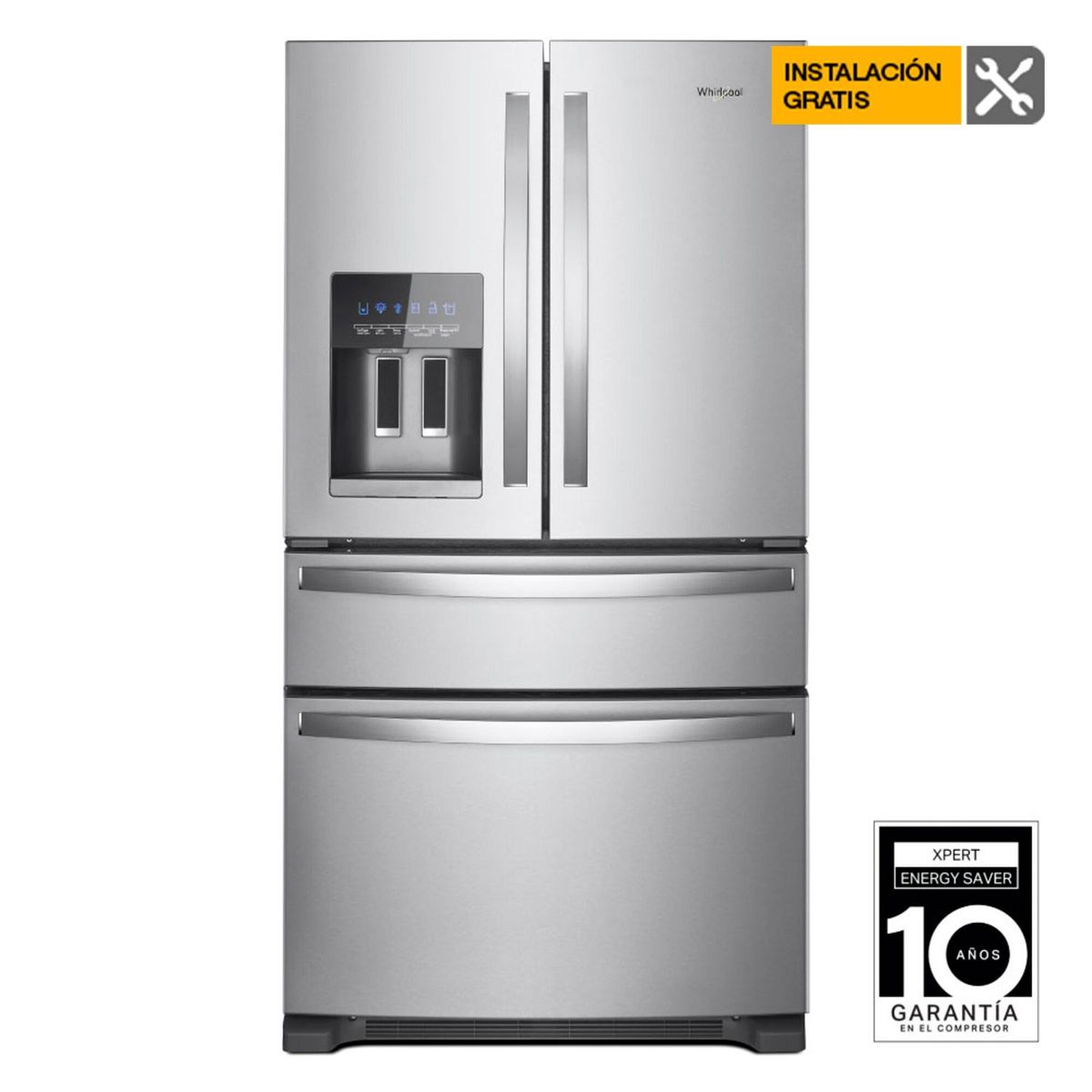WHIRLPOOL - Nevecón Whirlpool French Door 694 lt WRX735SDHZ