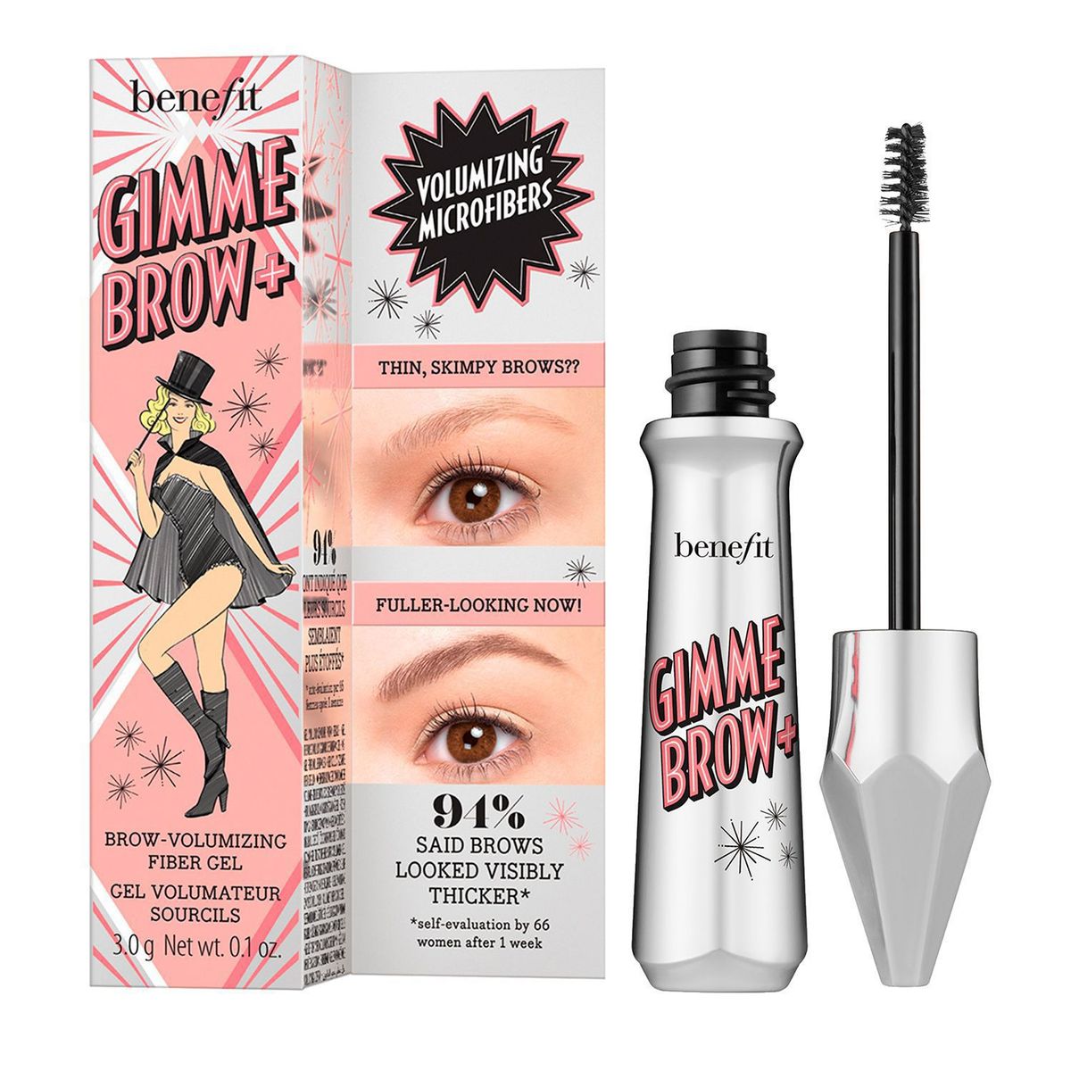 BENEFIT - Fijador  de Cejas con color Gimme Brow Benefit 3g (Full Size)