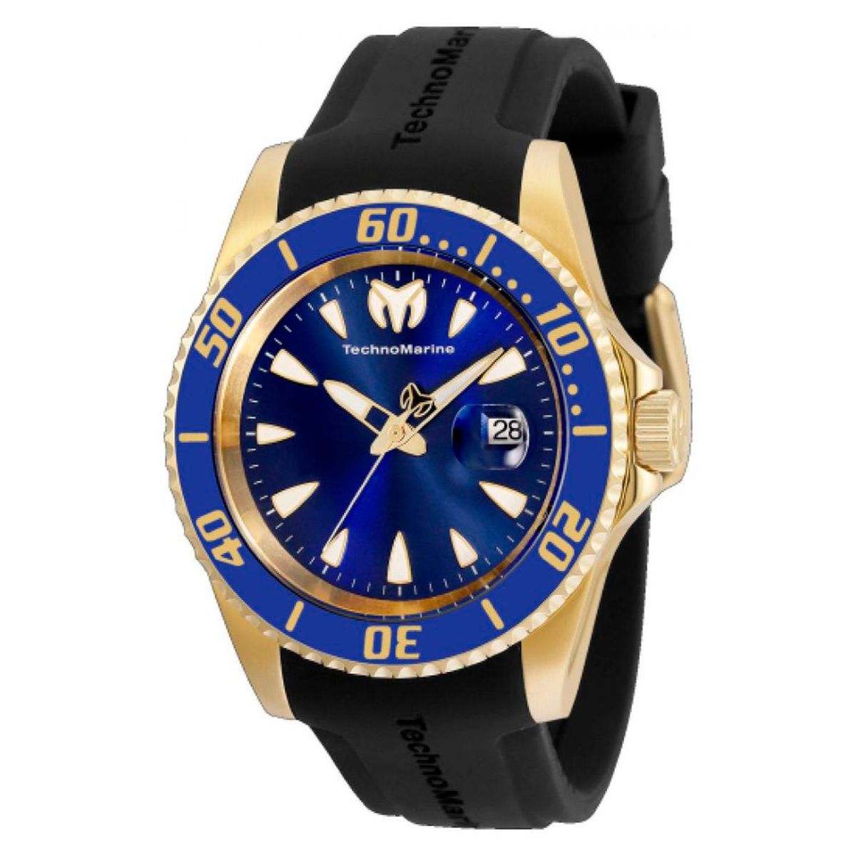 TECHNOMARINE - Reloj Technomarine Hombre Manta . Reloj Silicona Negro