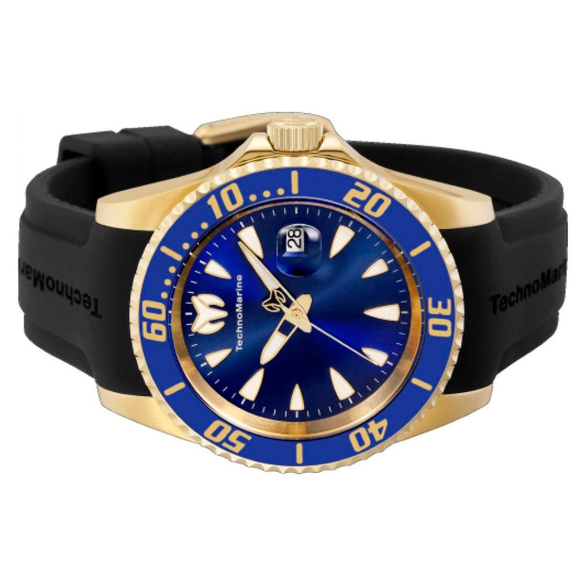 TECHNOMARINE - Reloj Technomarine Hombre Manta . Reloj Silicona Negro
