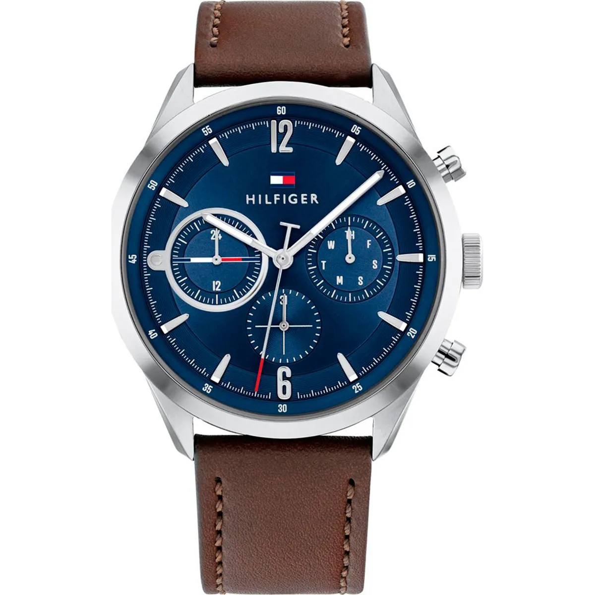 TOMMY HILFIGER - Reloj Tommy Hilfiger para Hombre 1791940 . Reloj Análogo Cuero Marrón