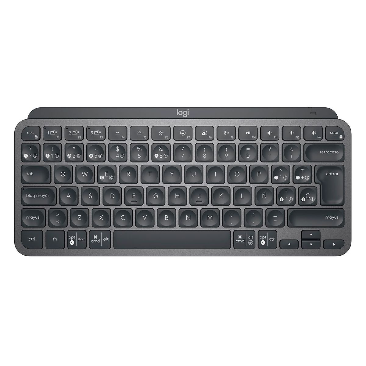 LOGITECH - Teclado Inalambrico Logitech MX Keys Mini Gris