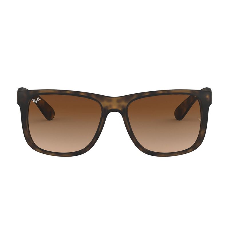RAY BAN - Gafas de sol Ray Ban RB4165  para Hombre . Marco Rubber Light Havana Lente Brown Gradient Dark Brown