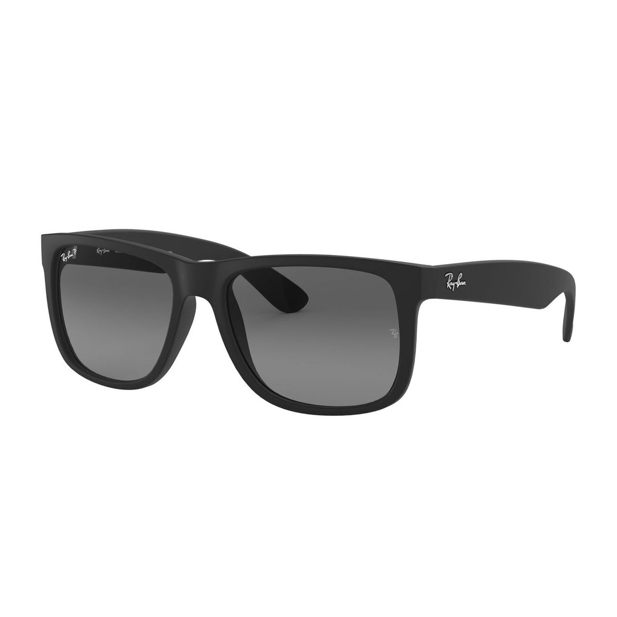 RAY BAN - Gafas de sol Ray Ban RB4165 para Hombre Marco Rubber Black Lente Light Grey Gradient Grey