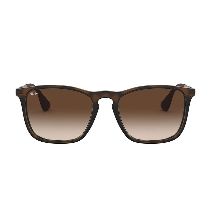 RAY BAN - Gafas de sol Ray Ban RB4187 para Hombre Marco Rubber Havana Lente Brown Gradient Dark Brown