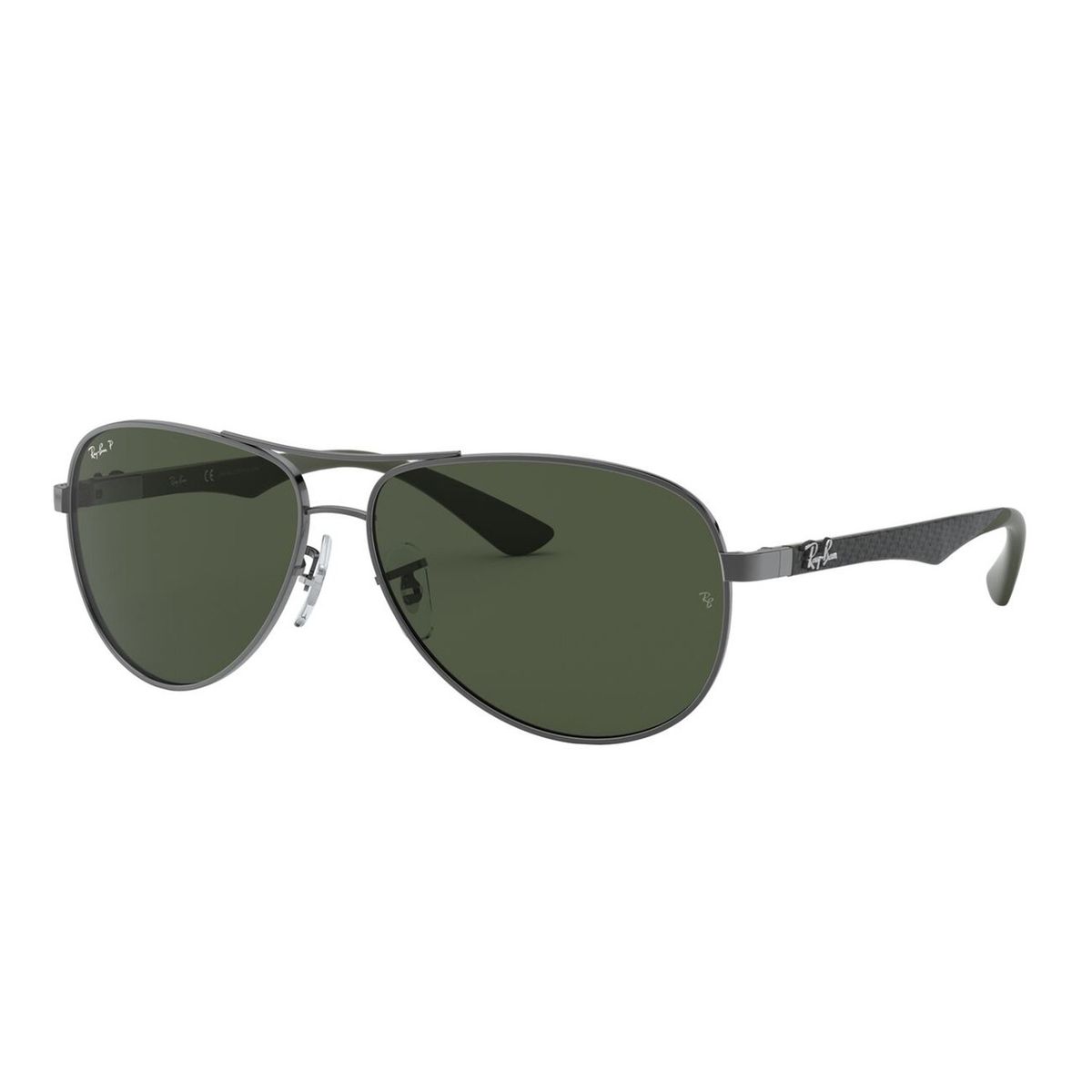 RAY BAN - Gafas de sol Ray Ban RB8313  para Hombre . Marco Gunmetal Lente Dark Green 