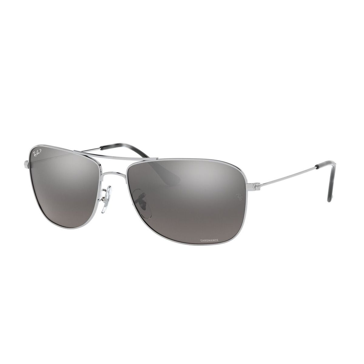RAY BAN - Gafas de sol Ray Ban RB3543 Unisex Marco Silver Lente Grey Mirror Silver
