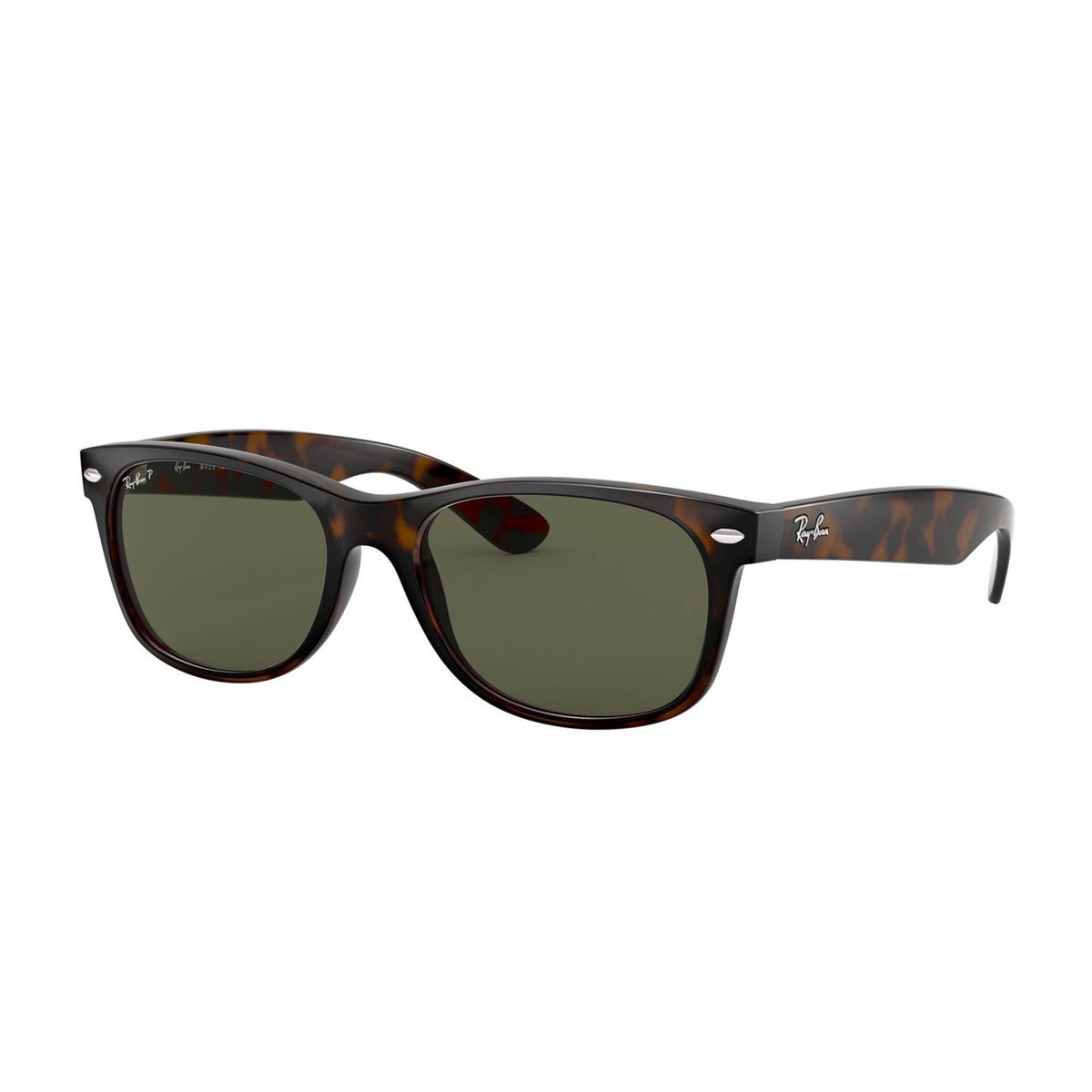 RAY BAN - Gafas de sol Ray Ban RB2132 Unisex Marco Tortoise Lente Polar Green