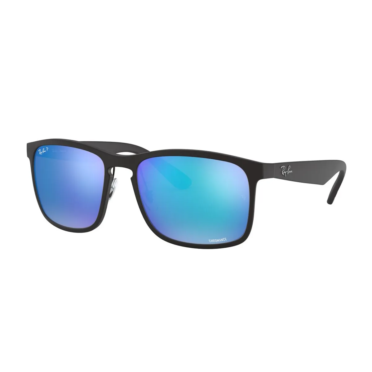 RAY BAN - Gafas de sol Ray Ban RB4264  para Hombre . Marco Matte Black Lente Green Mirror Blue  