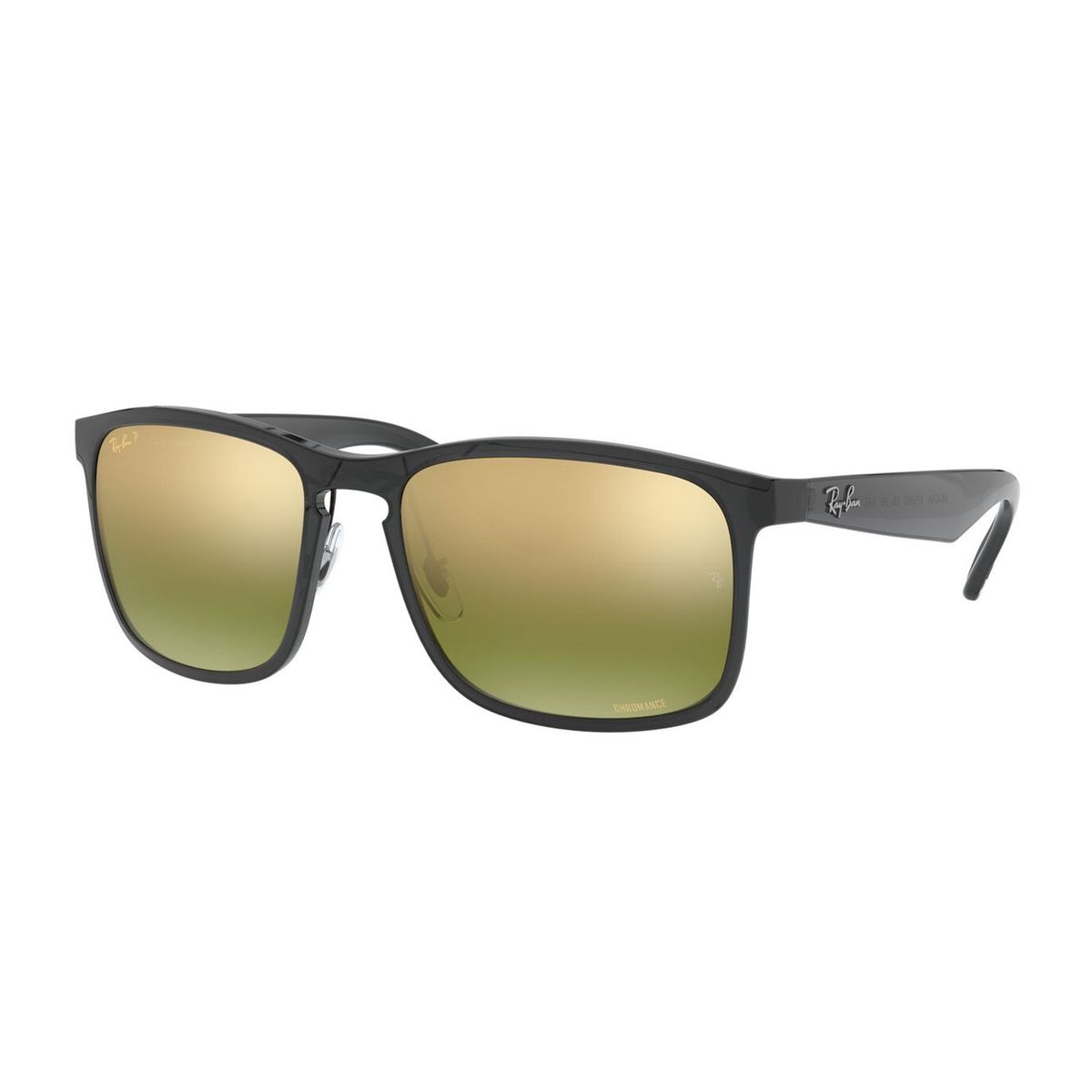 RAY BAN - Gafas de sol Ray Ban RB4264  para Hombre . Marco Grey  Lente Green Mirror Gold Gradient  