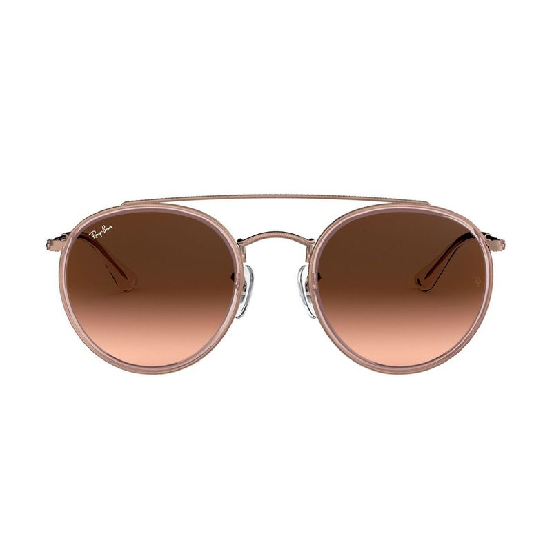 RAY BAN - Gafas de sol Ray Ban RB3647N  Unisex . Marco Copper Lente Pink Gradient Brown