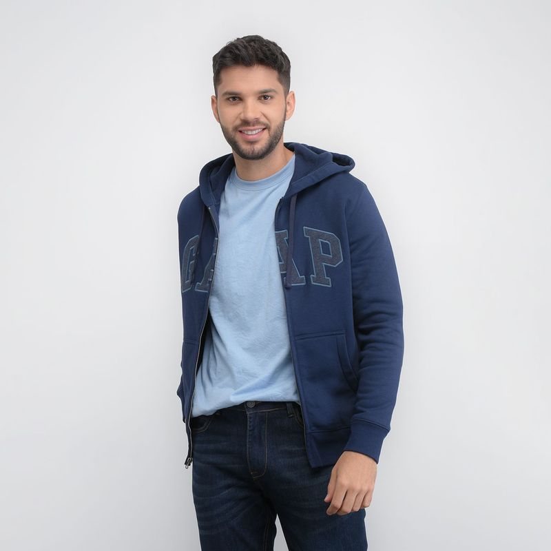 GAP - Hoodie Hombre de Algodón GAP