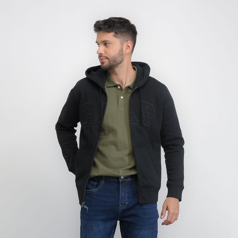 GAP - Hoodie Hombre de Algodón GAP