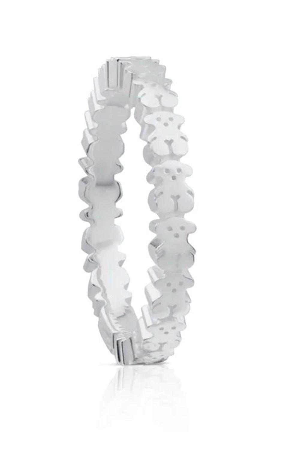 TOUS - Anillo Tous Para Mujer Straight kaos Icon Plata 
