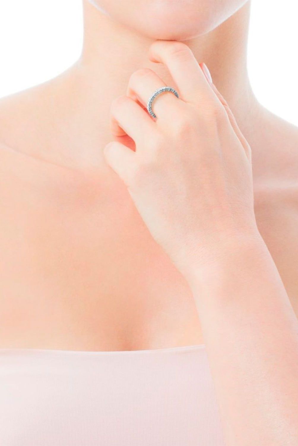 TOUS - Anillo Tous Para Mujer Straight kaos Icon Plata 