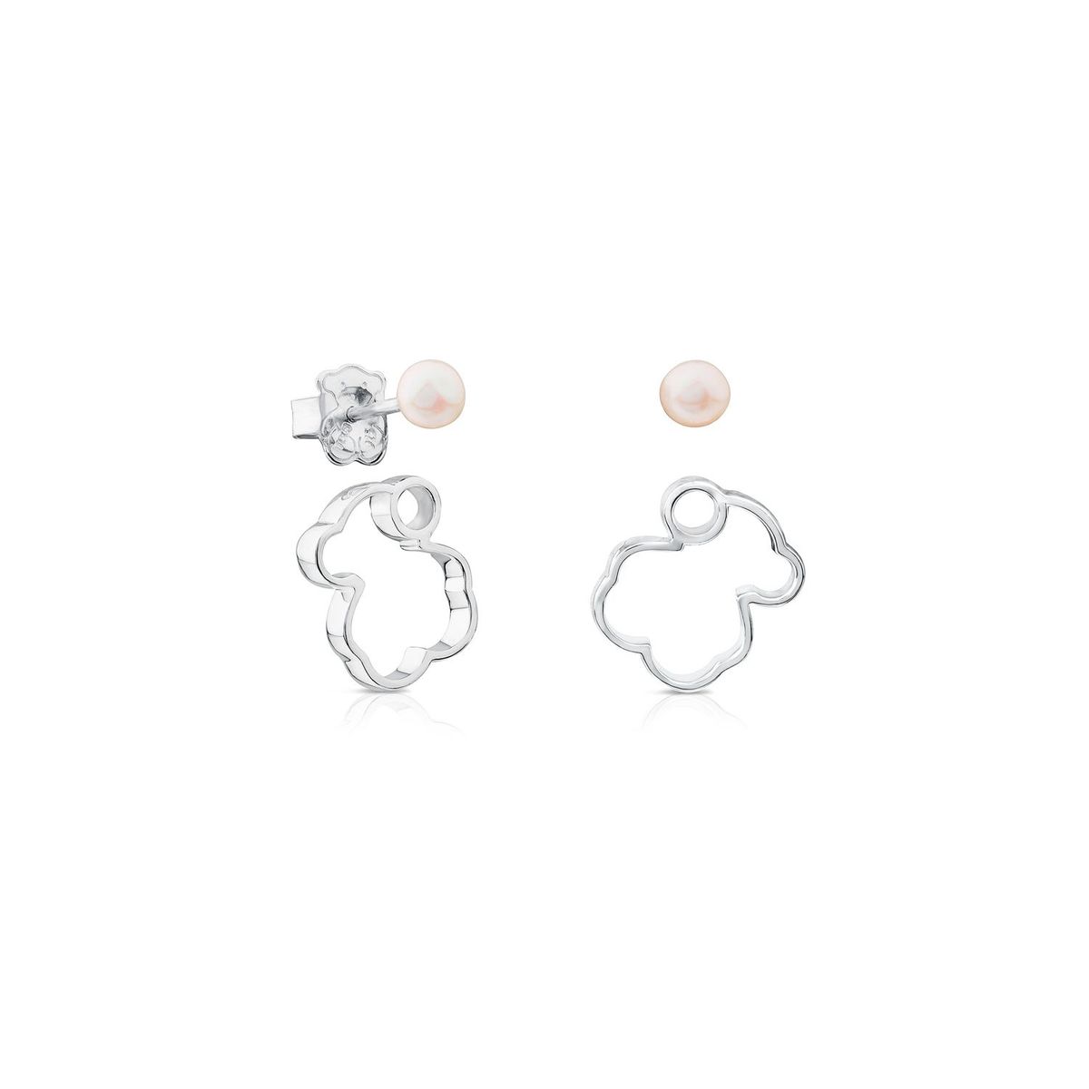 TOUS - Aretes  Tous Para Mujer Silueta kaos Icon Plata 