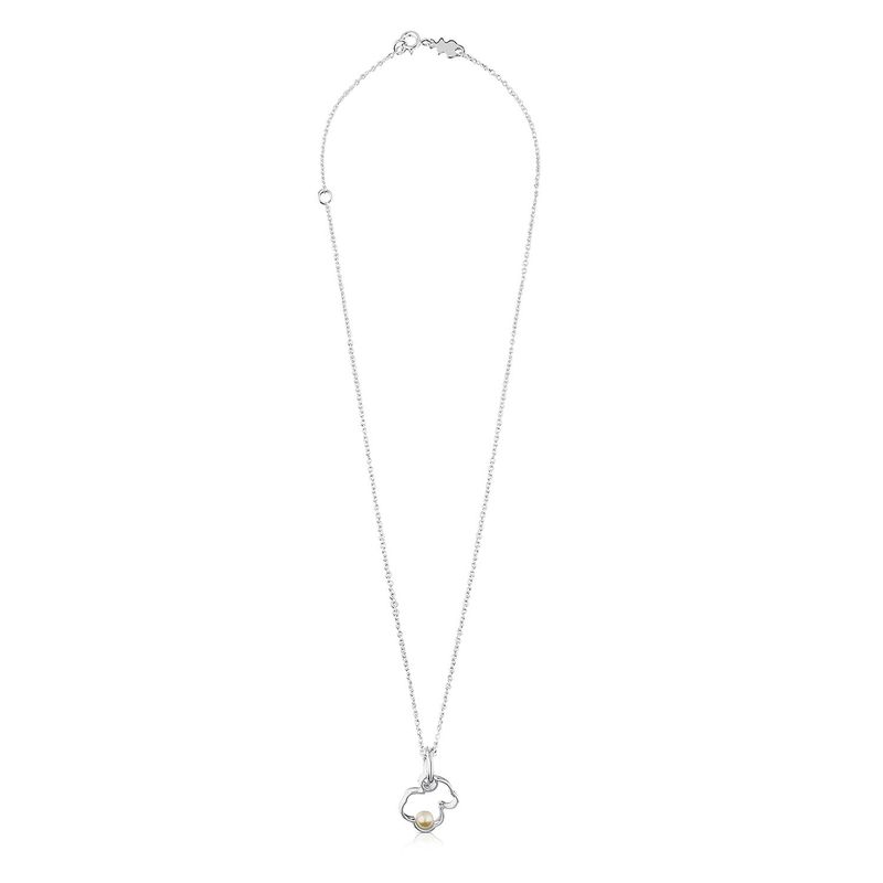 TOUS - Collar Tous Para Mujer Silueta kaos Icon Plata 