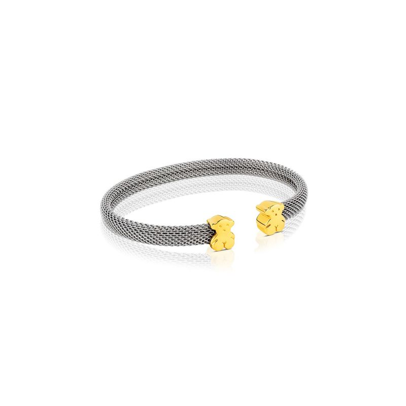 TOUS - Pulsera Tous Para Mujer con Mesh kaos Icon Oro