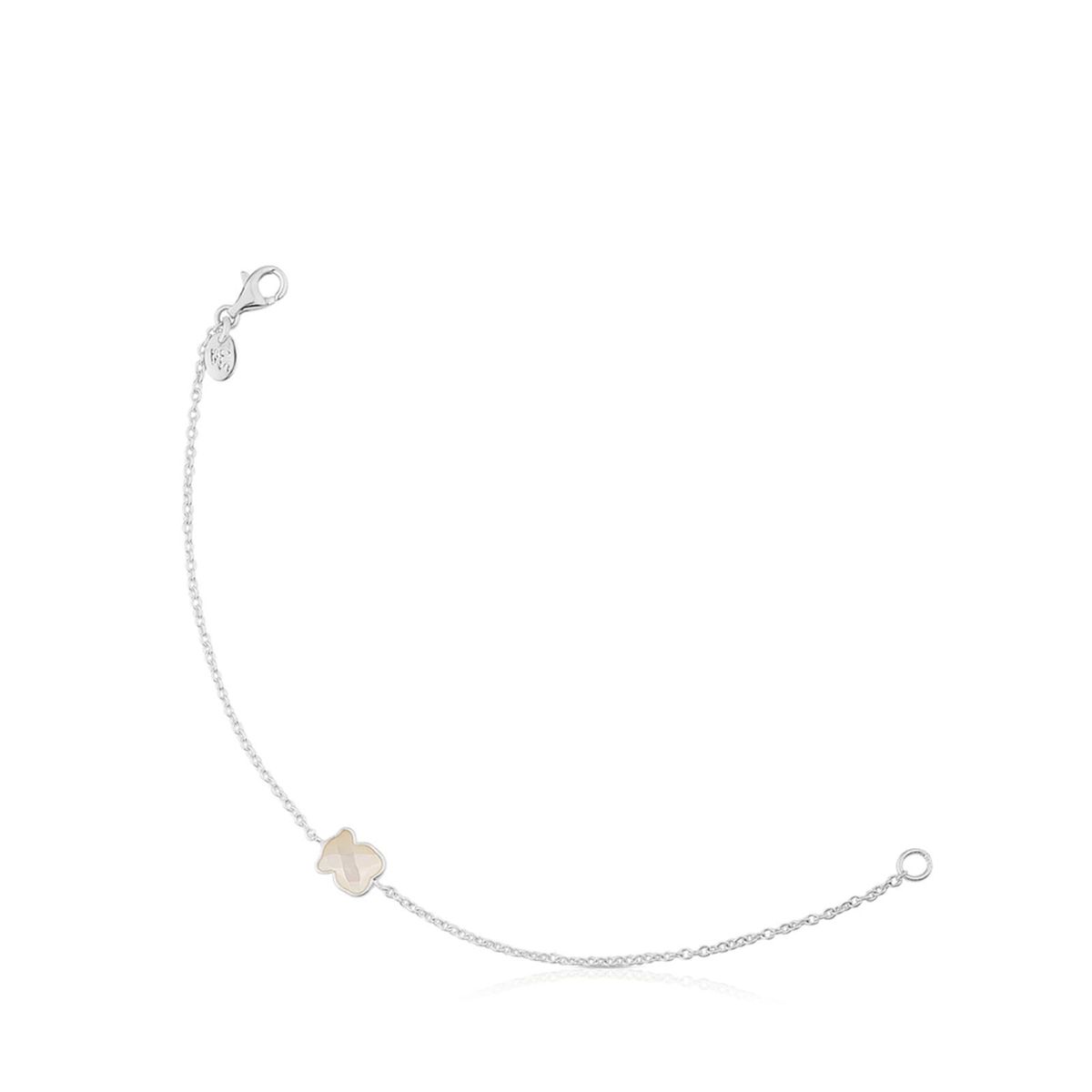 TOUS - Pulsera De Plata Y Nácar Facetado Tous Color