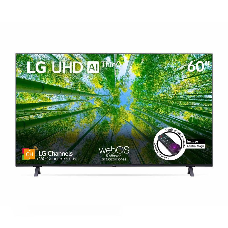 LG - Televisor LG | 60 pulgadas LED Súper UHD | 60UQ8050PSB.AWC