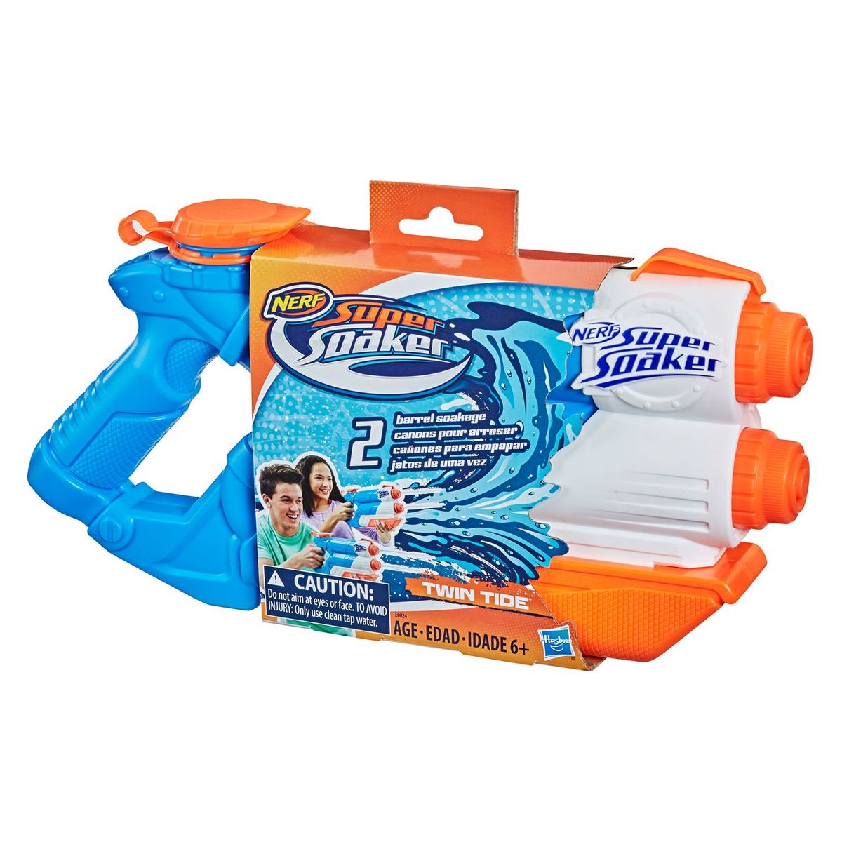 NERF - Lanzador Nerf Supersoaker Twin Tide