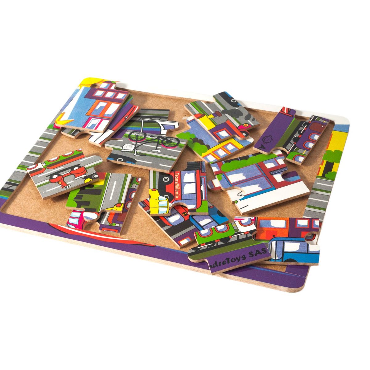 ANDRETOYS SAS - Rompecabezas Medios de Transporte