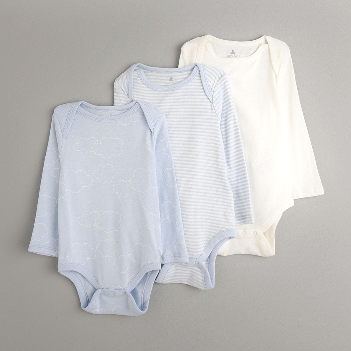 GAP - Pack de 3 Bodies de algodón para Bebé Niña GAP