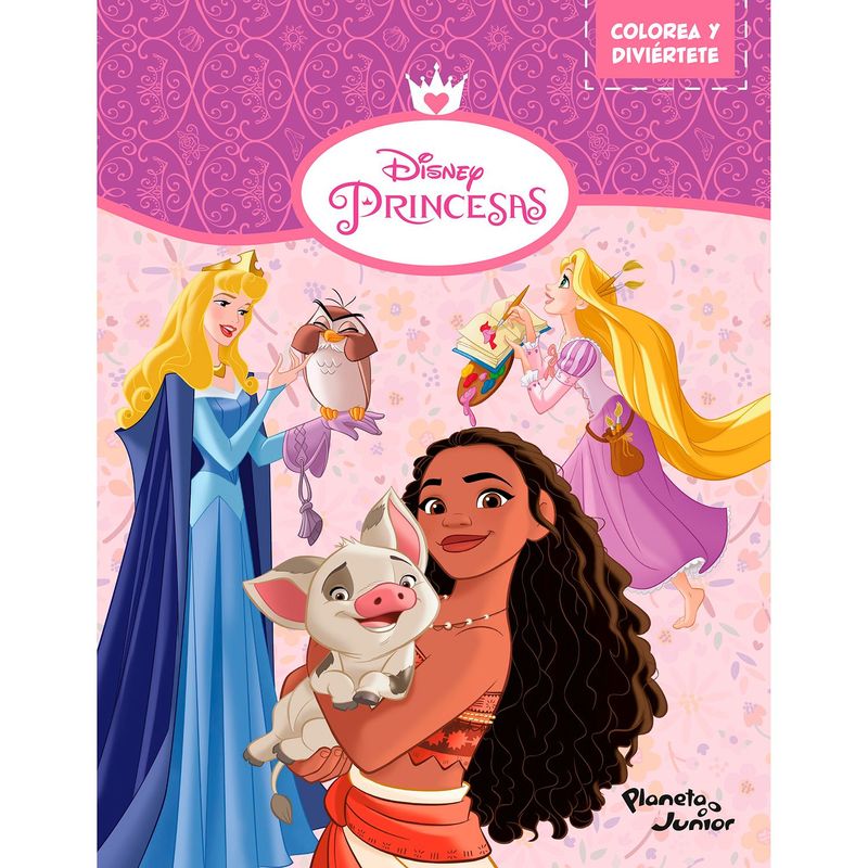 EDITORIAL PLANETA - Colorea y diviértete Princesas Disney