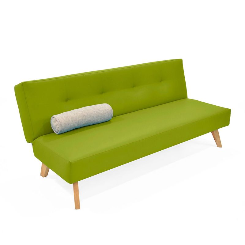 MICA - Futón Lumas 3 puestos Cuerina - Mueble - Mueble