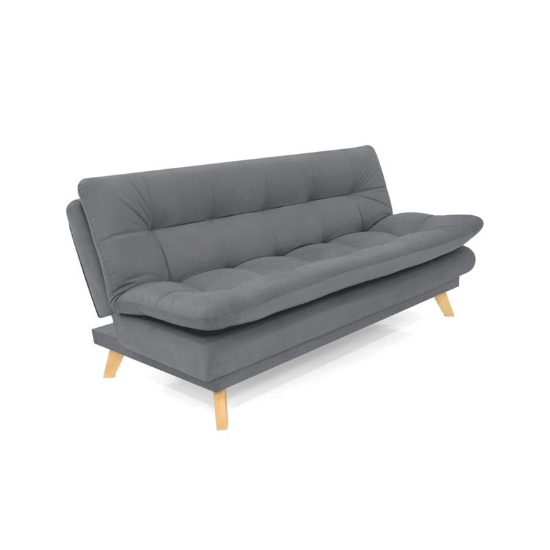 MICA - Sofá Cama Moderno en Tela 3 Puestos Zúrich 180 x 91 x 90 cm Mica