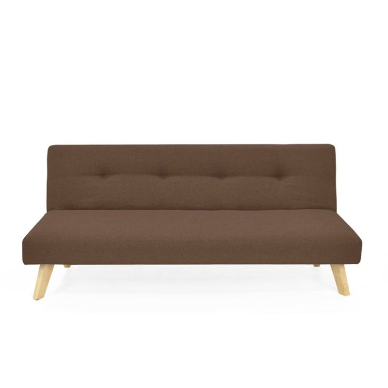 MICA - Sofá Cama Moderno en Tela 3 Puestos Lumas Duster 180 x 78 x 75 cm Mica
