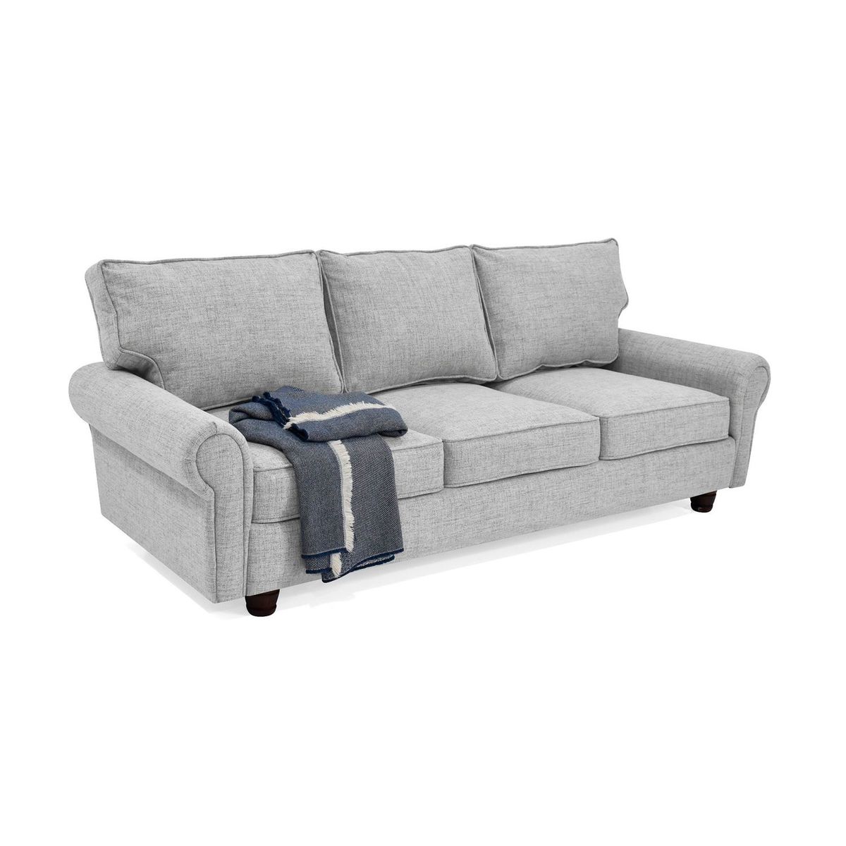 MICA - Sofá Moderno en Poliéster 3 Puestos Laredo 217 x 80 x 87 cm Mica