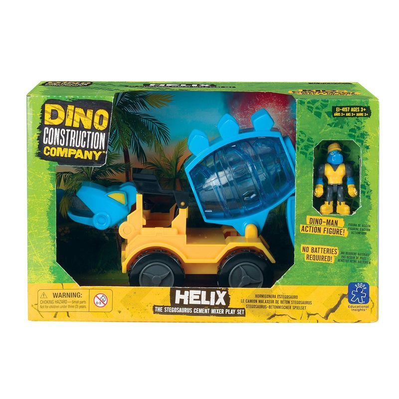 EDUCATIONAL INSIGHTS - Helix - Stegosaurus Cement Mixer