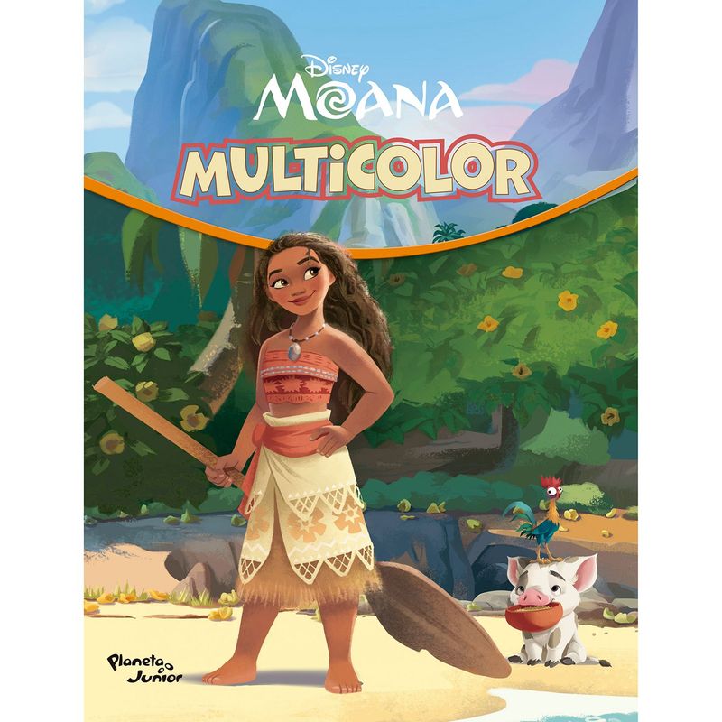 EDITORIAL PLANETA - Moana Multicolor Disney