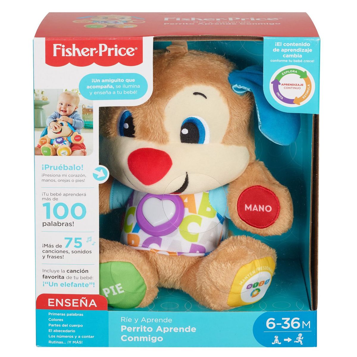 FISHER PRICE - Fisher-Price: Perrito aprende conmigo