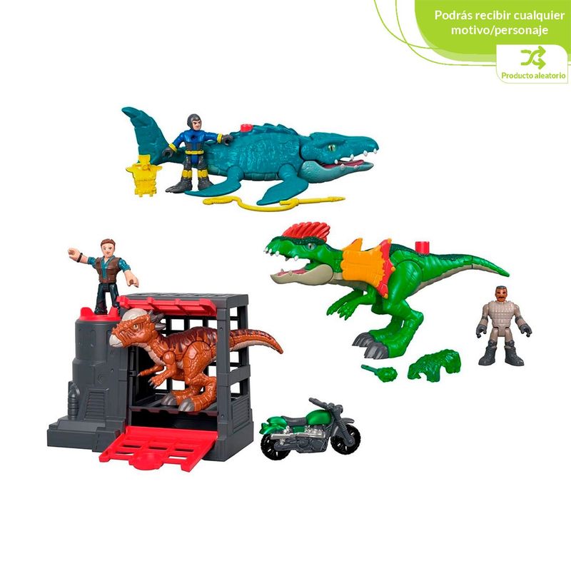 IMAGINEXT - Set de Juego Imaginext Jurassic World Dinosaurio Sorpresa