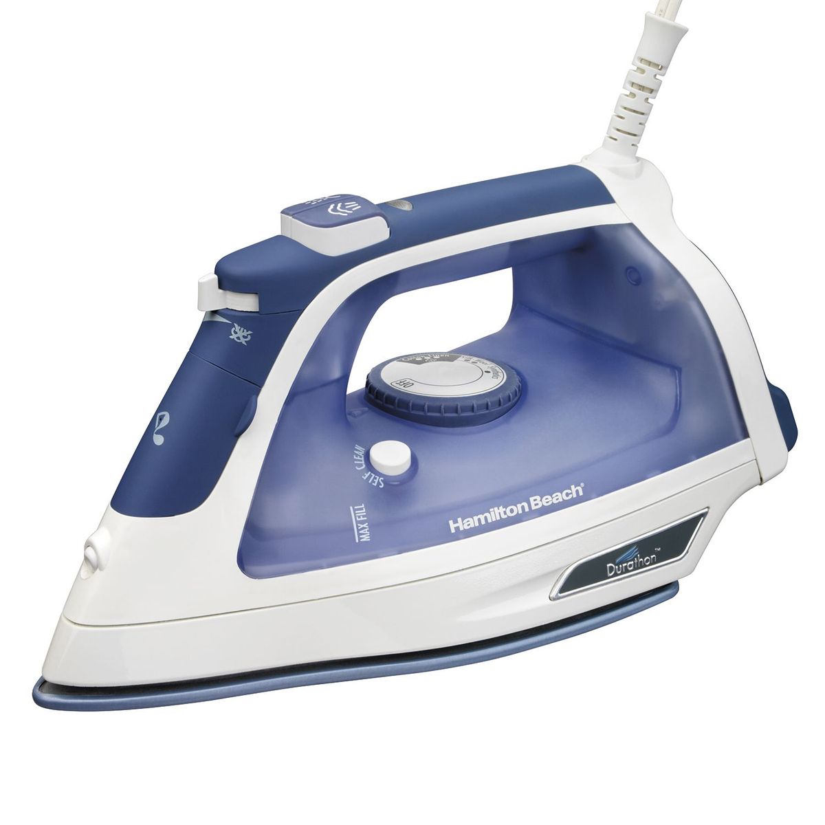 HAMILTON BEACH - Plancha a Vapor Hamilton Beach Durathon 19800 Azul