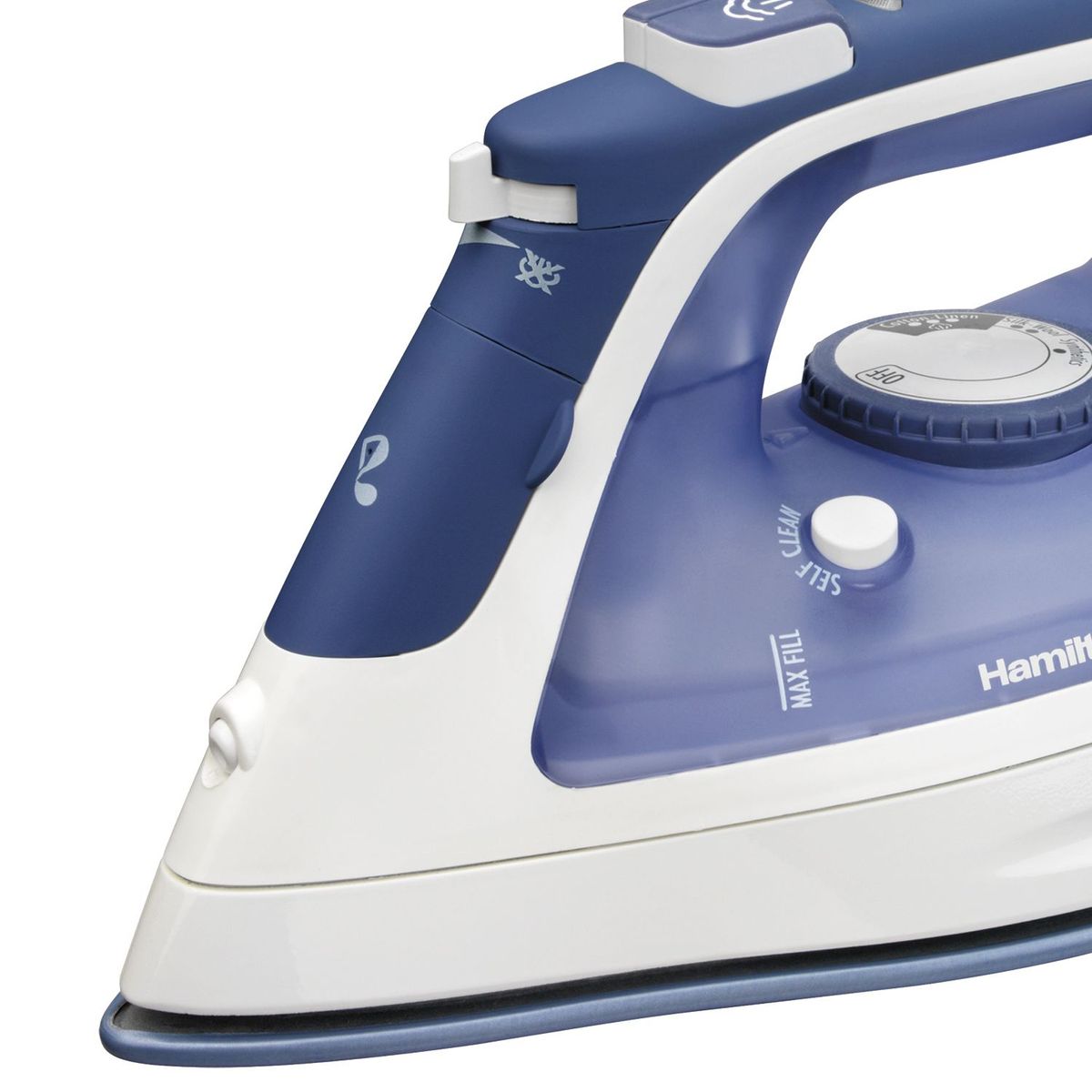 HAMILTON BEACH - Plancha a Vapor Hamilton Beach Durathon 19800 Azul