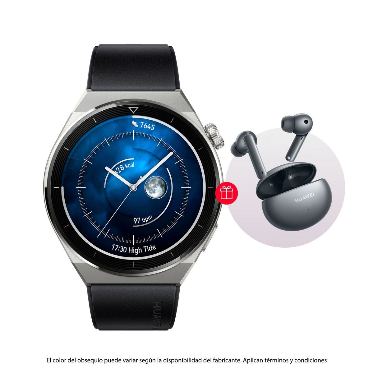 HUAWEI - Smartwatch Huawei GT3 Pro 46 mm + Freebuds 4i