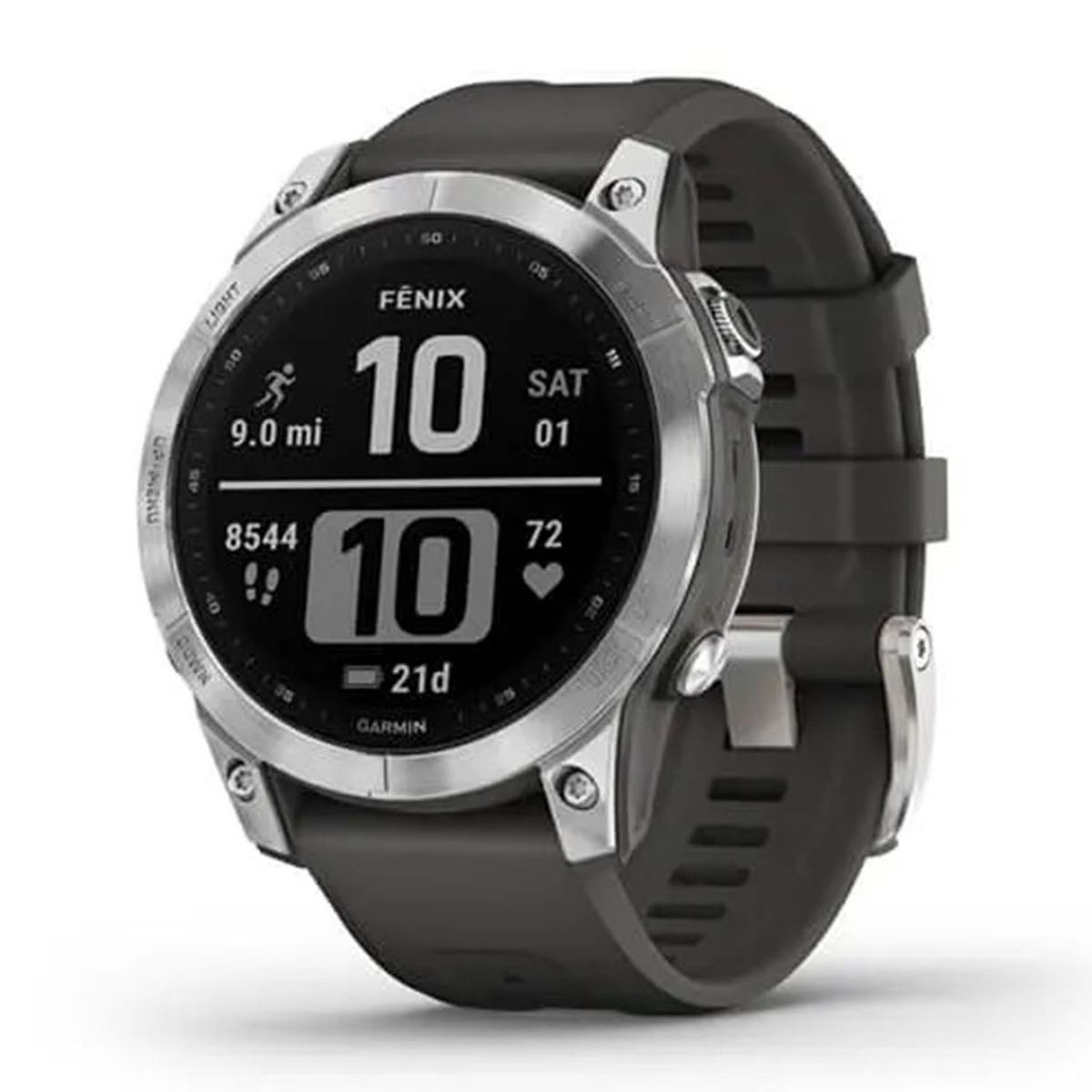 GARMIN - Smartwatch Garmin Fenix 7 Silver Graphite
