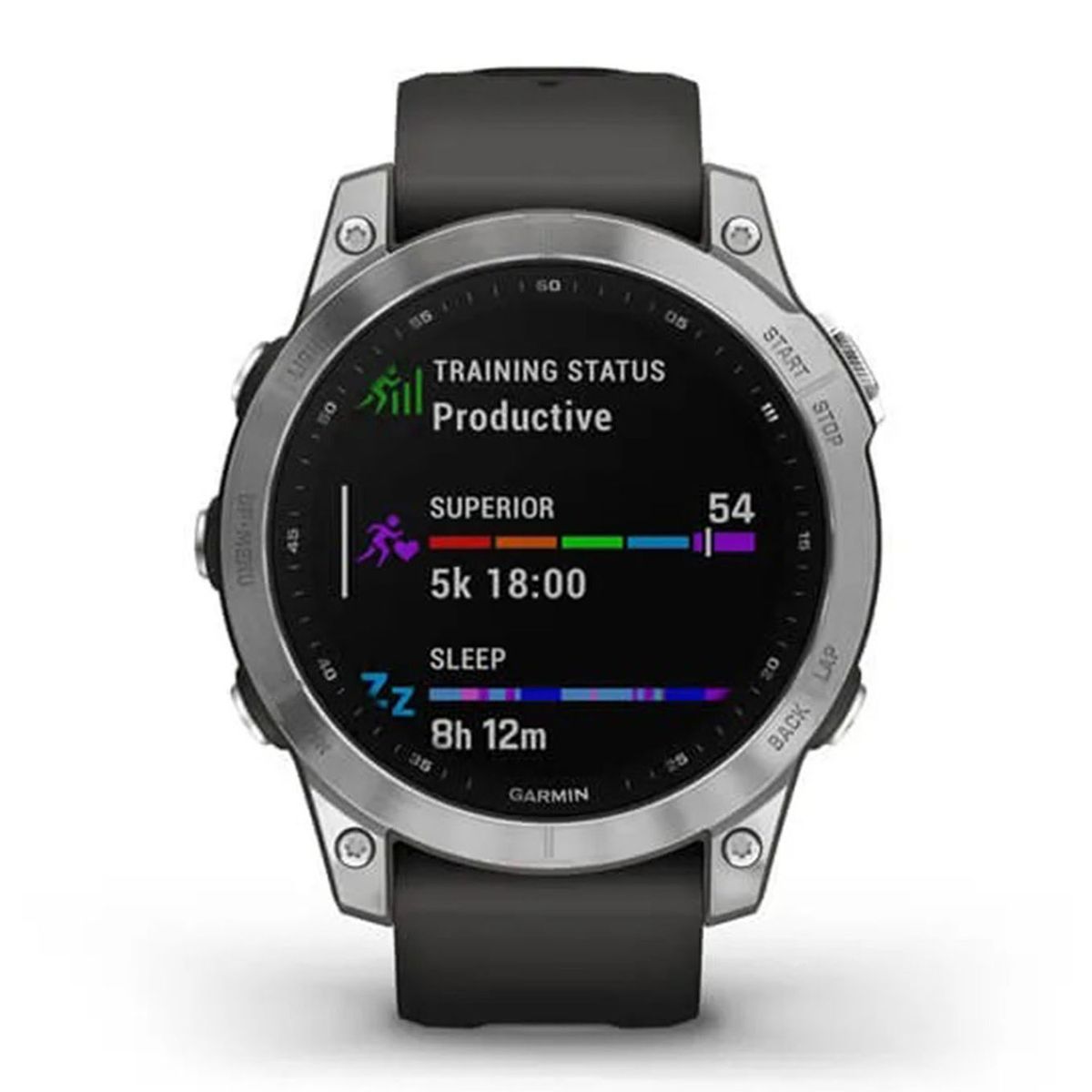 GARMIN - Smartwatch Garmin Fenix 7 Silver Graphite