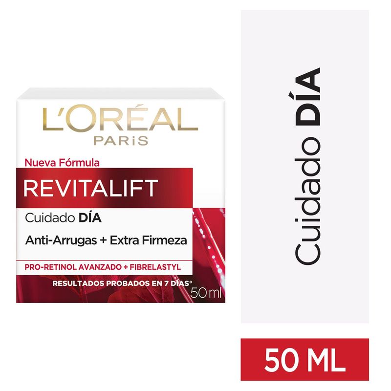 LOREAL PARIS - Hidratante facial Crema Antiarrugas Clásica Loreal Paris para Todo tipo de piel 50 ml 