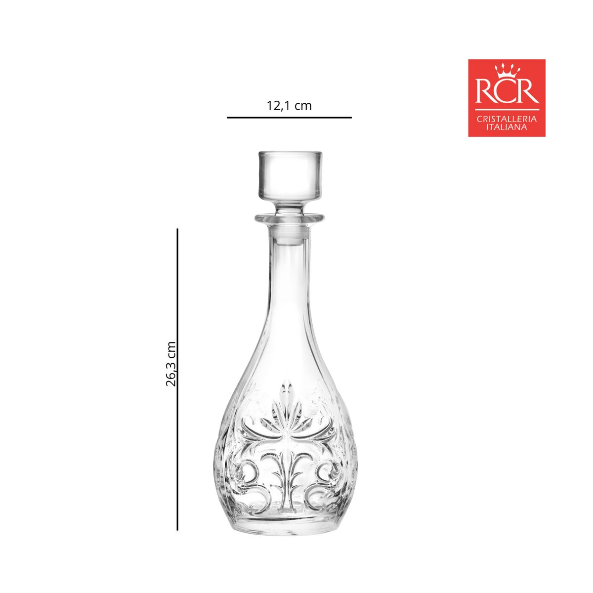 RCR - Licorera de cristal RCR: 960 ml