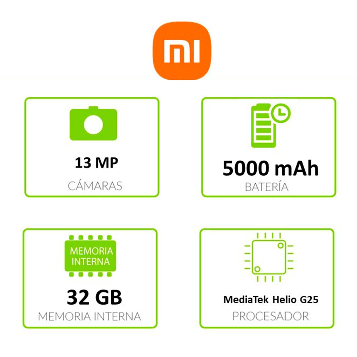 XIAOMI - Celular Xiaomi Redmi 10A Gris 32GB