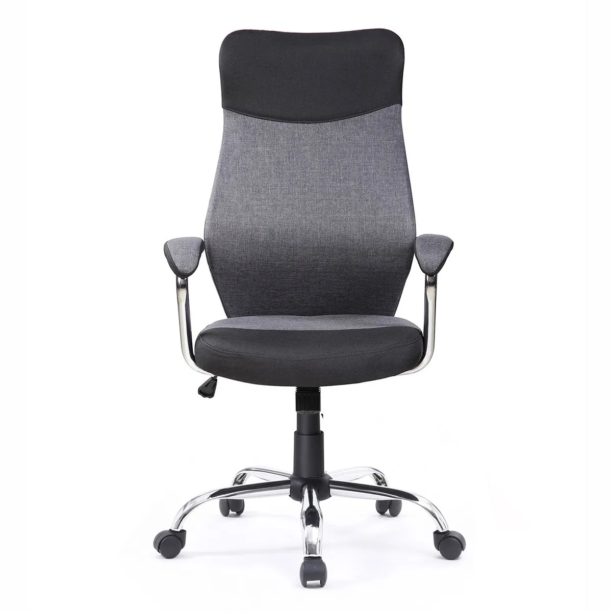 MICA - Silla de Escritorio para Casa u Oficina Ergonómica Negro Mica